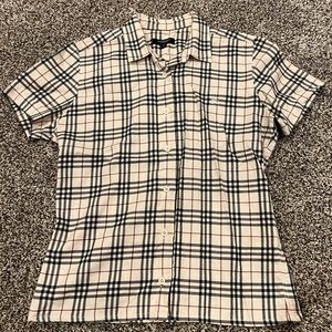 Women’s Classic BURBERRY Short Sleeve Blouse